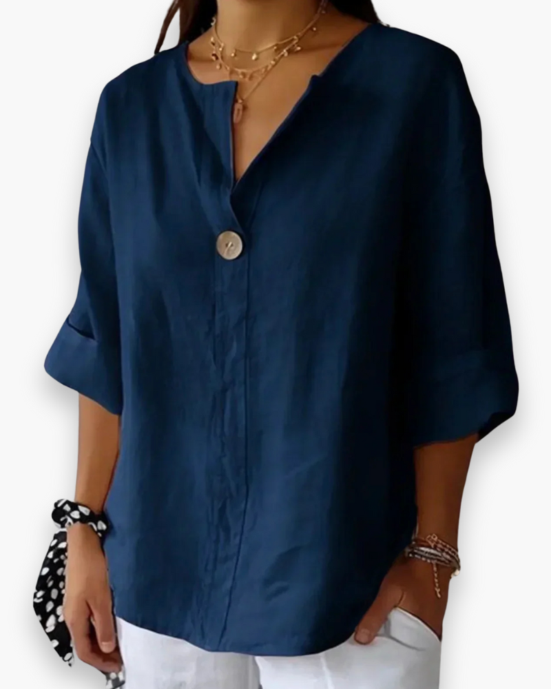 Blouse ample élégante femme | Confort quotidien chic 2