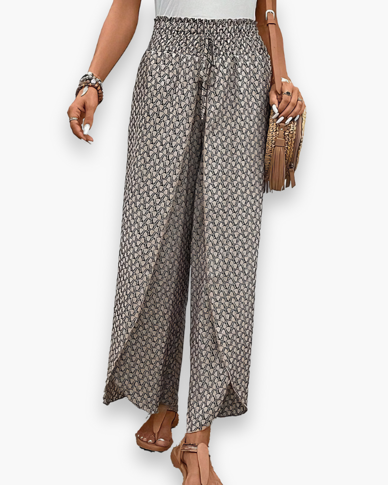 Pantalon large décontracté femme | Confort moderne 2