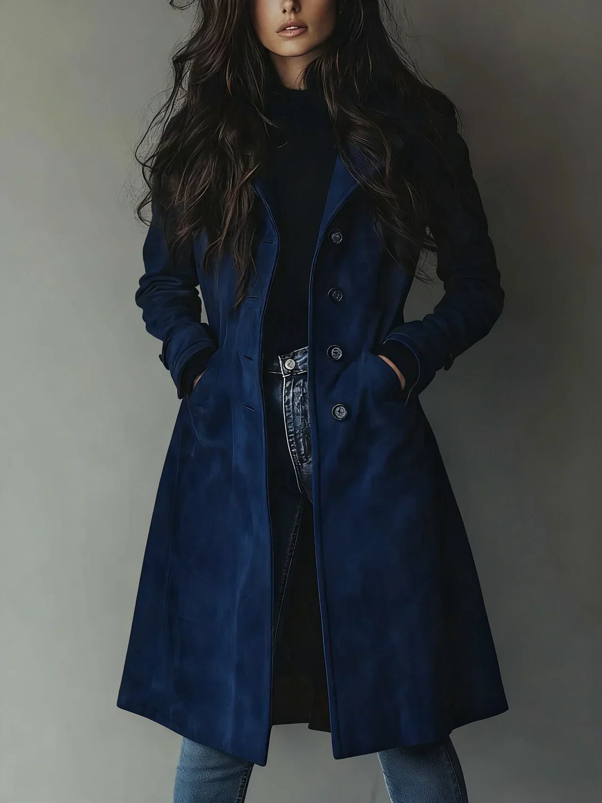 Isabelle | Trench Chic Vintage Daim