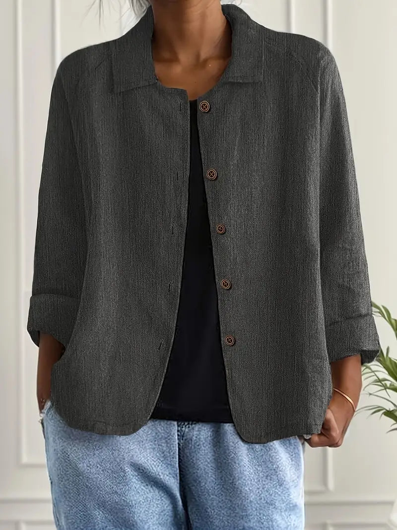 Juliette | Cardigan Élégant Classique Boutonné
