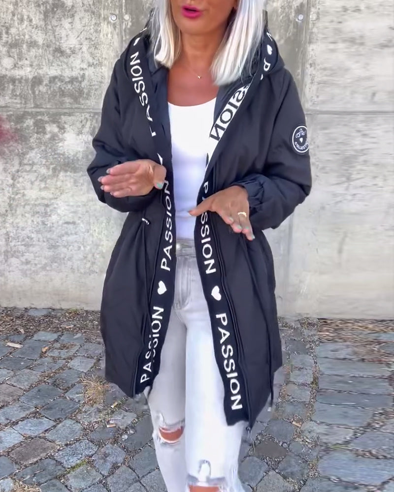 Camille | Parka Élégante Cintrée à Capuche