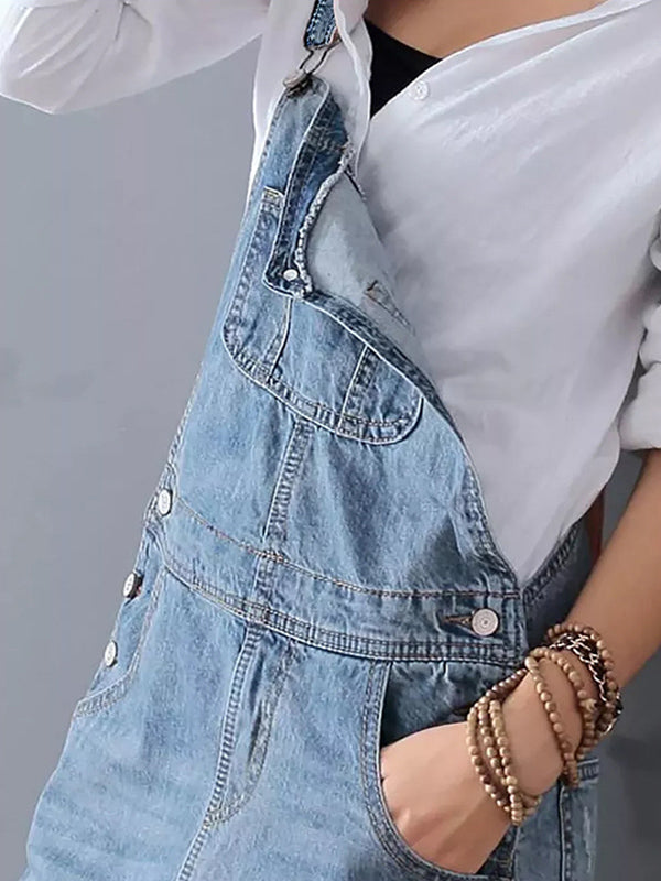 Marie - Salopette Denim Longue