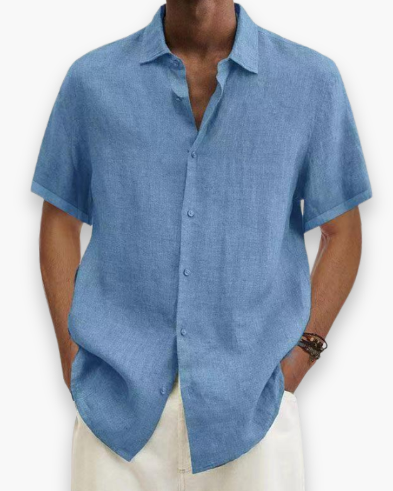 Chemise casual chic homme | Tissu respirant 4