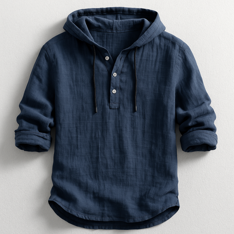Thomas – Chemise homme à capuche moderne