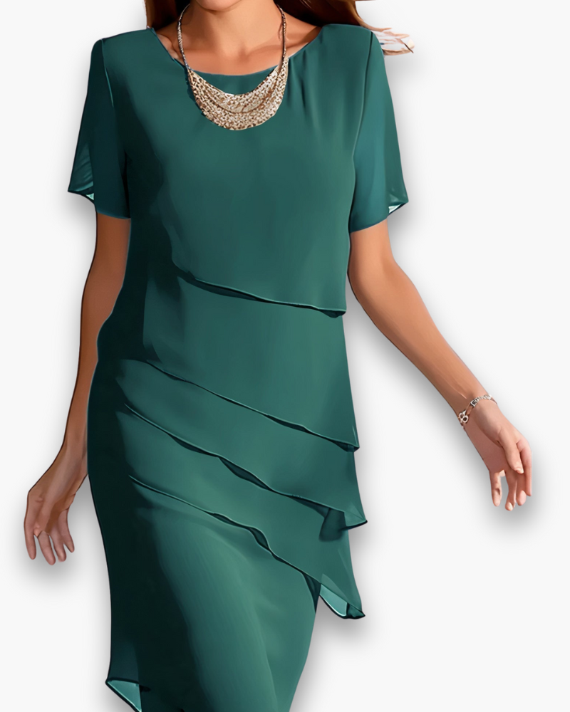 Robe de Cérémonie pour Femme | Élégance Midi 2