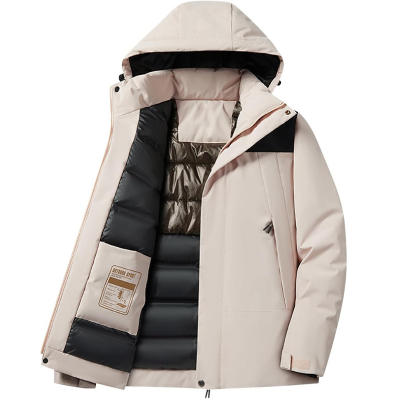 Clara – Veste de ski femme avec capuche et poches