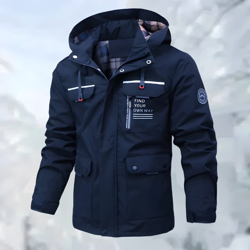 Marc - Parka Moderne Doublée à Capuche