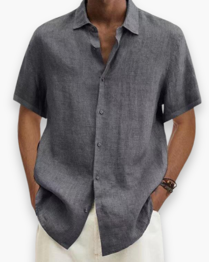 Chemise casual chic homme | Tissu respirant 5