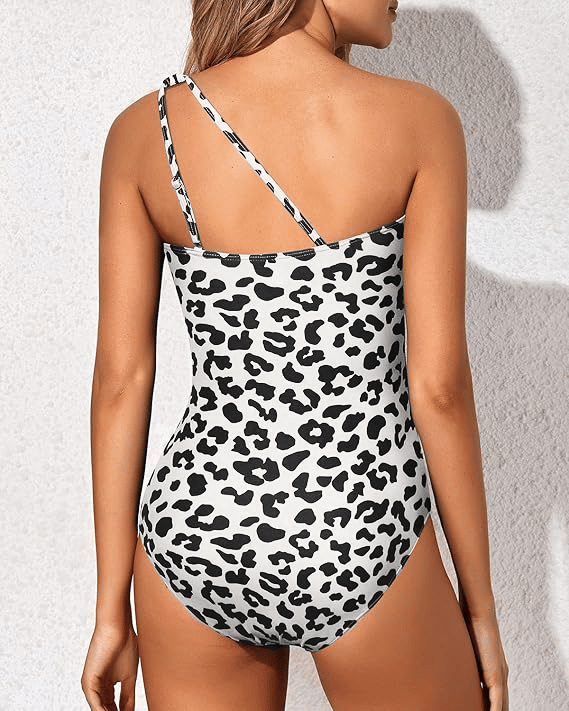Grace - Maillot de Bain Une Pièce Asymétrique Élégant