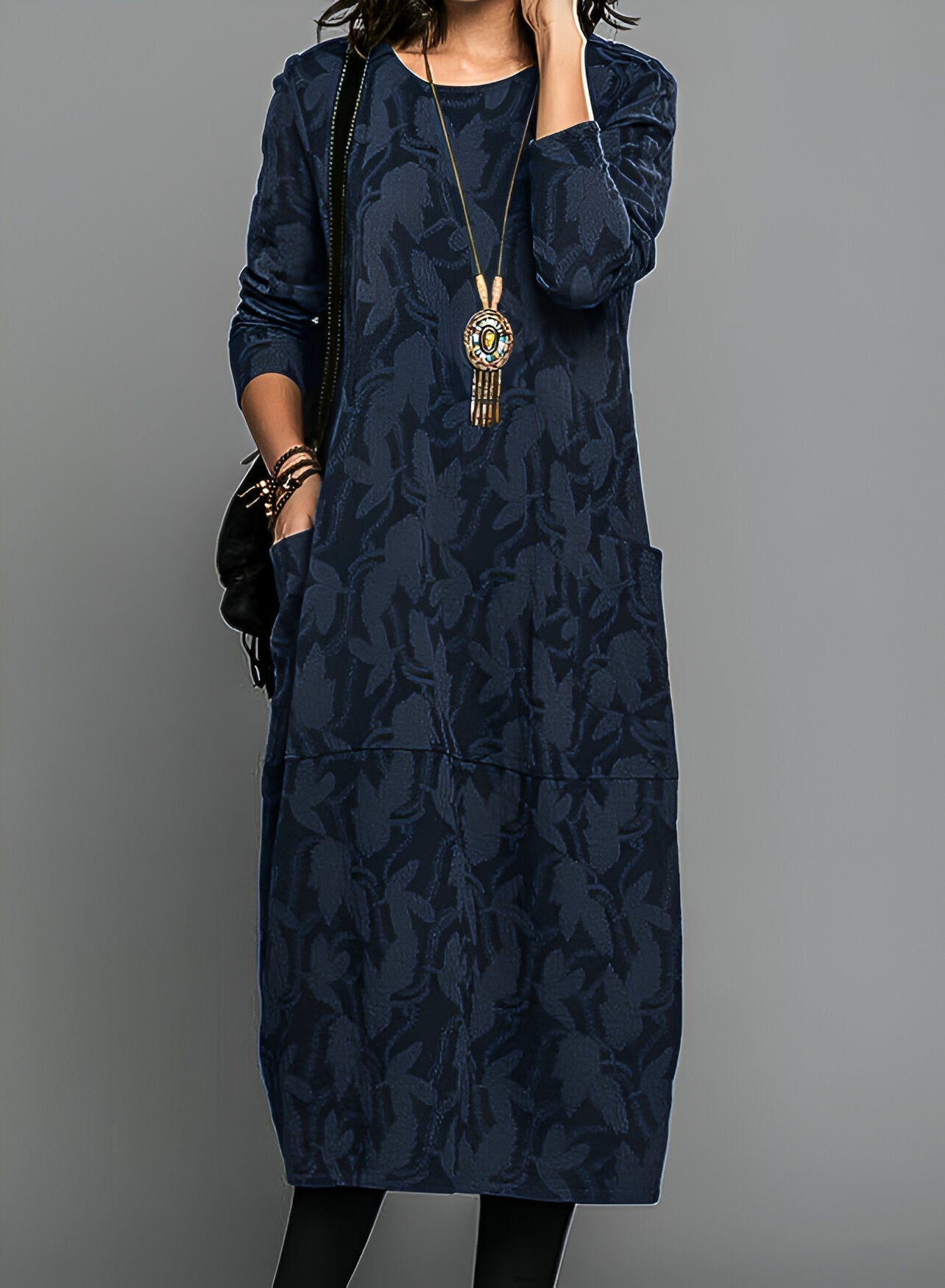 Robe Pull Femme Longue - Sarah