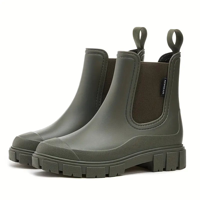 Caroline - Bottines Élégantes Chelsea Imperméables