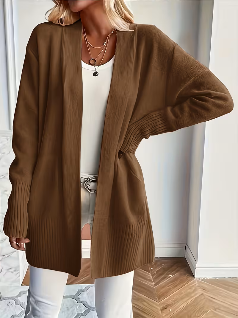 Caroline - Cardigan Élégant Oversize Ouvert
