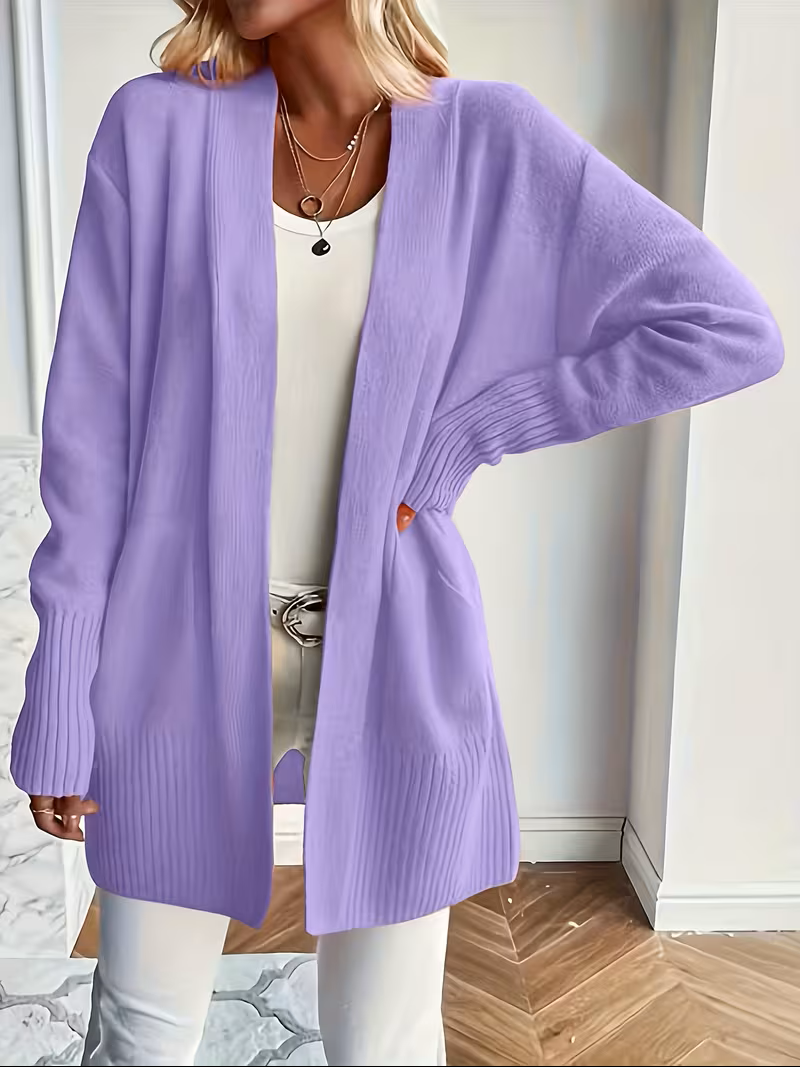 Caroline - Cardigan Élégant Oversize Ouvert