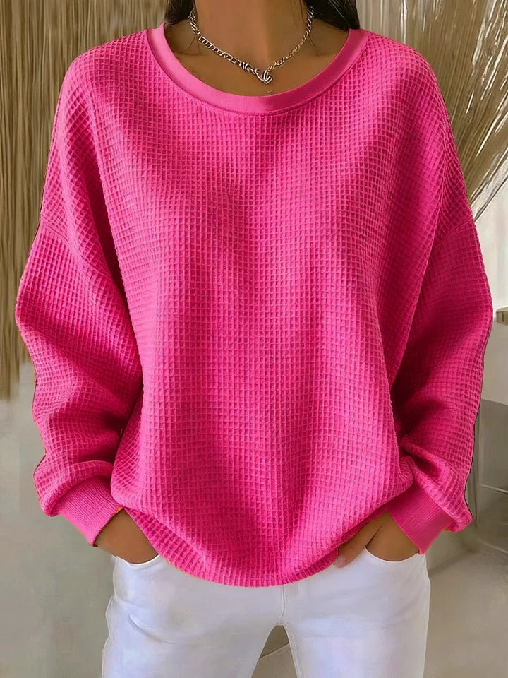 Chantal | Pull Élégant Col Rond Oversize