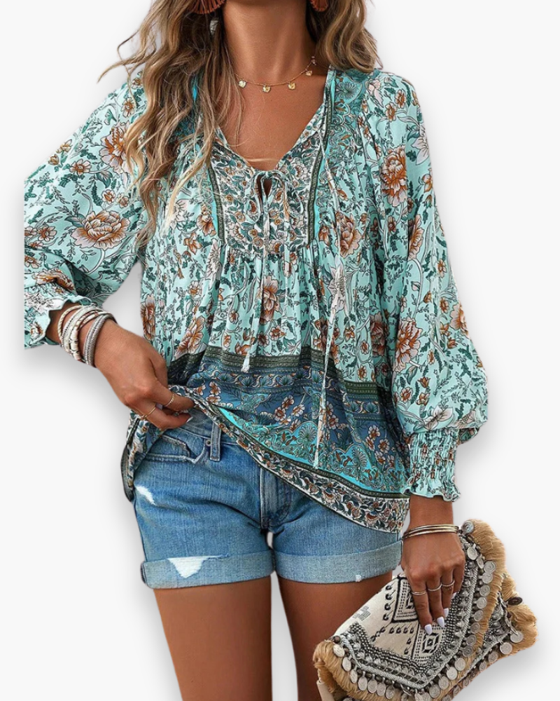 Top fleuri léger femme | Haut d'été 6