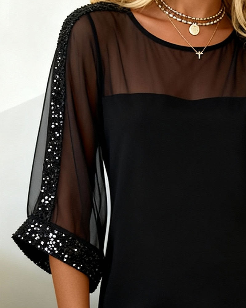 Muriel - Robe de Soirée à Paillettes Femme