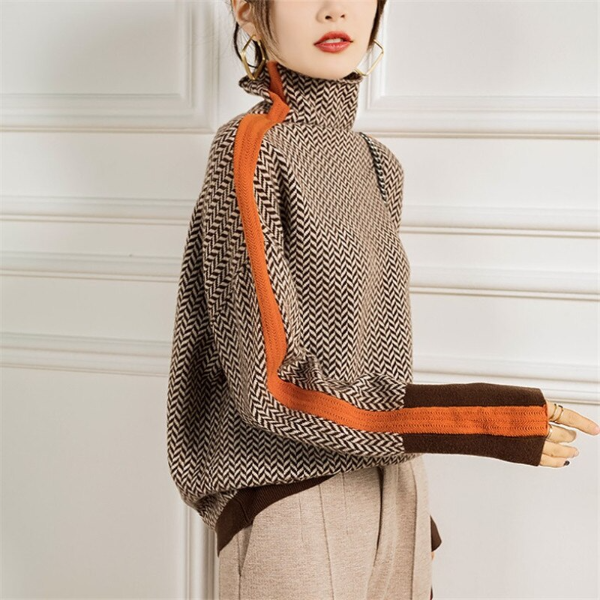 Amélie – Pull Rayé Élégant Pour Un Style Moderne