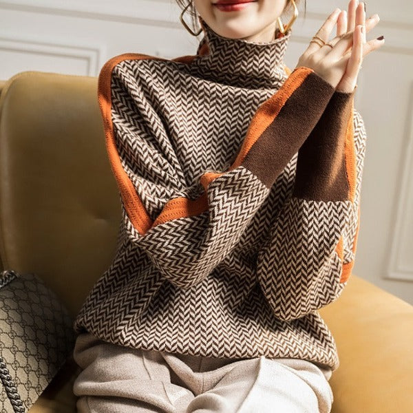 Amélie – Pull Rayé Élégant Pour Un Style Moderne