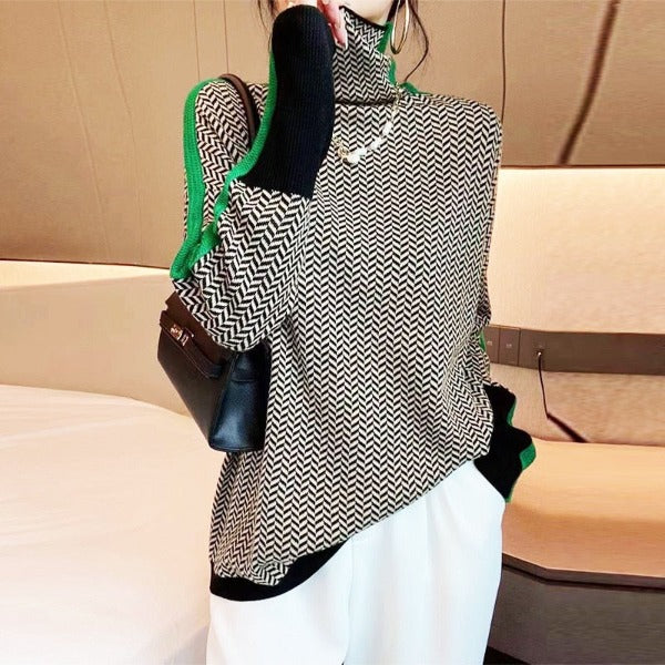 Amélie – Pull Rayé Élégant Pour Un Style Moderne