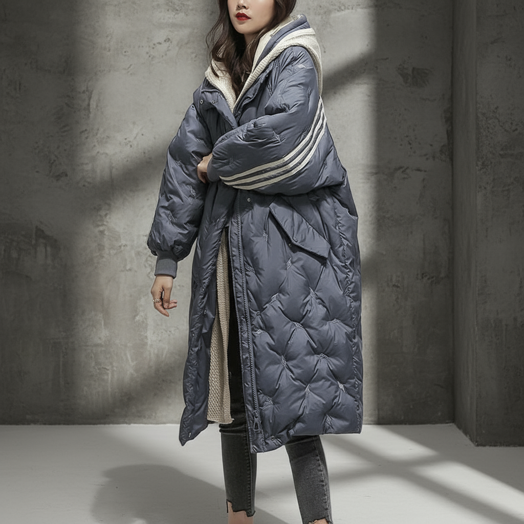 Danielle - Doudoune Chic Longue Oversize