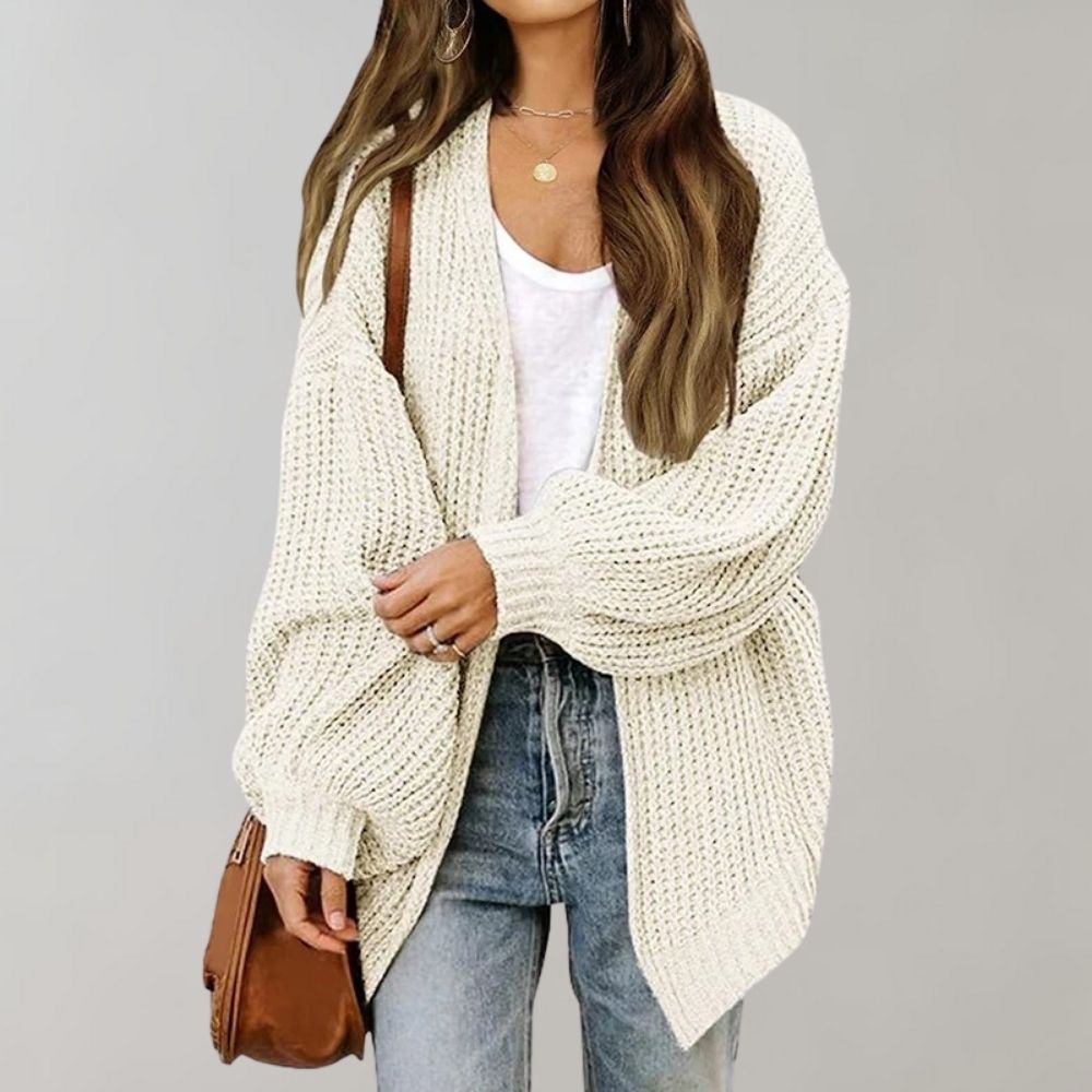 Manon - Cardigan Chic Oversize Grosse Maille