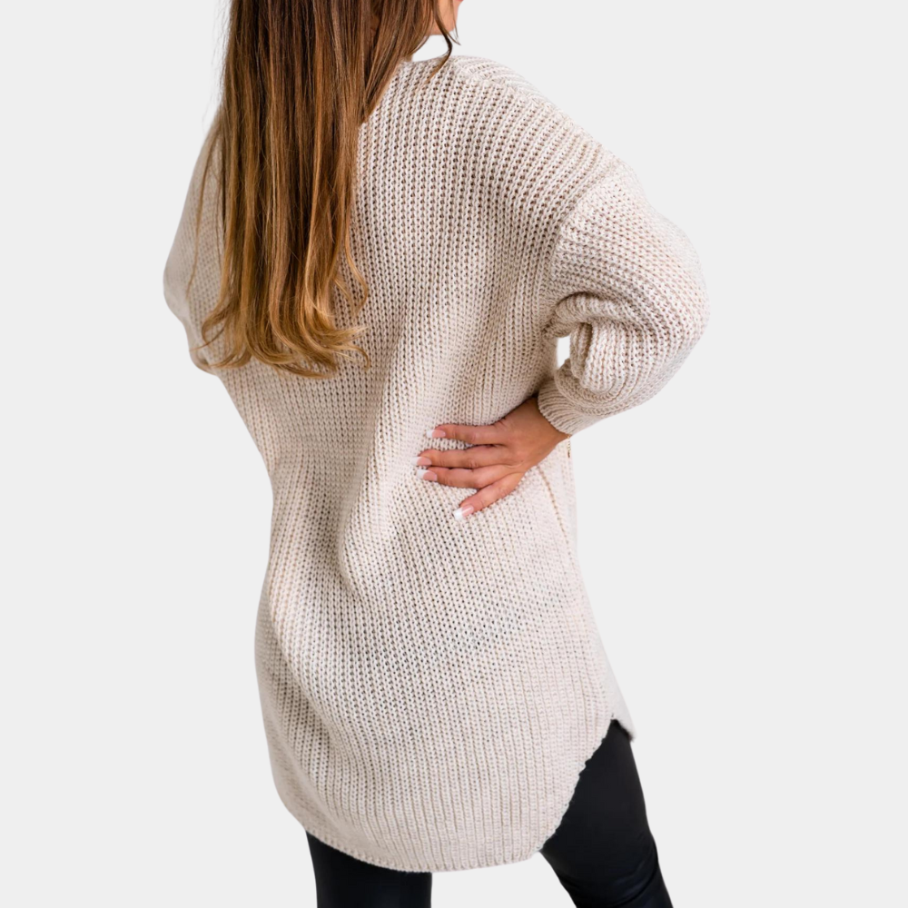 Camille - Pull Maille Chic Élégance Raffinée Femme