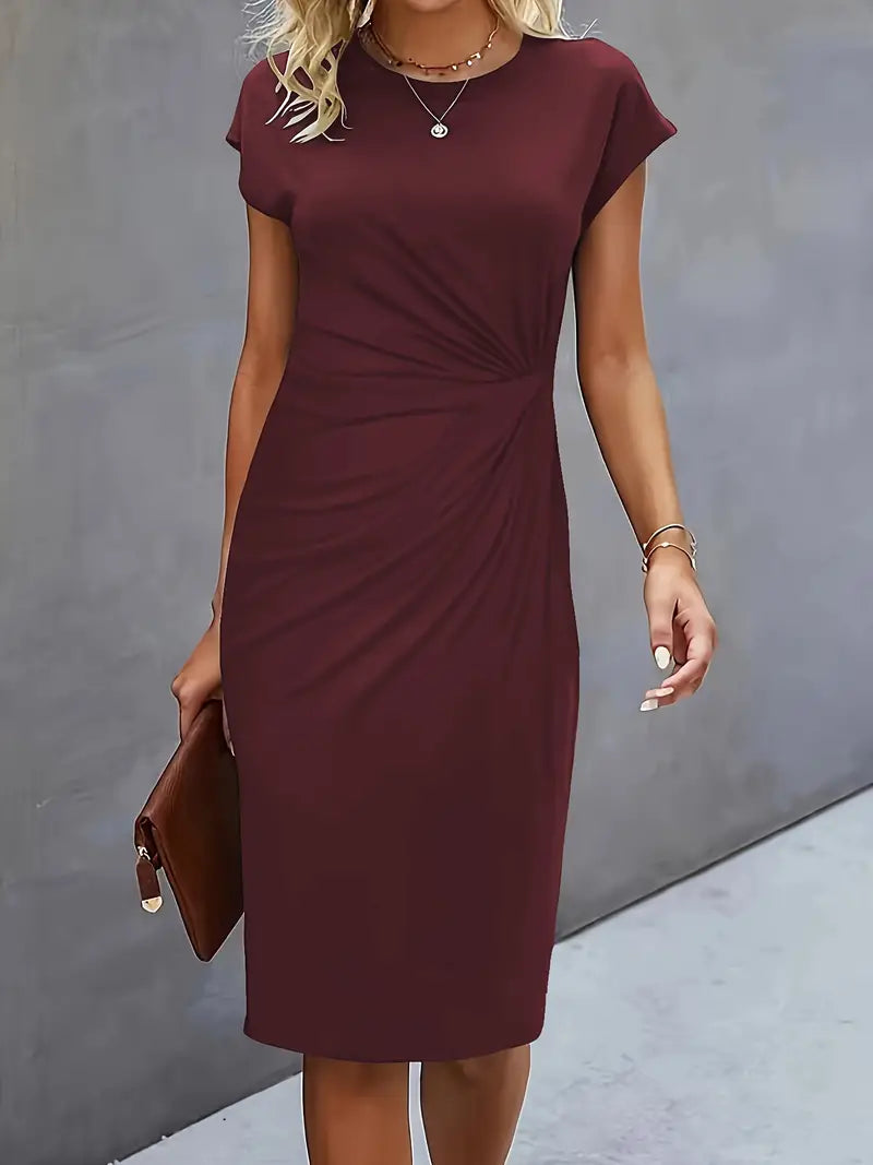 Stéphanie - Robe Midi Raffinée