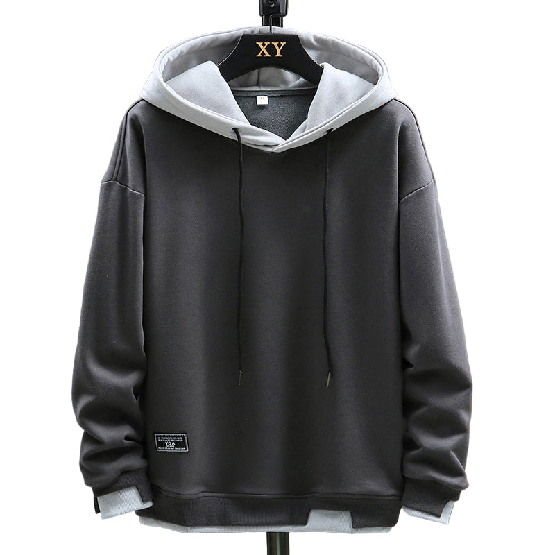 Fabrice | Sweat à Capuche Chic Uni Ample