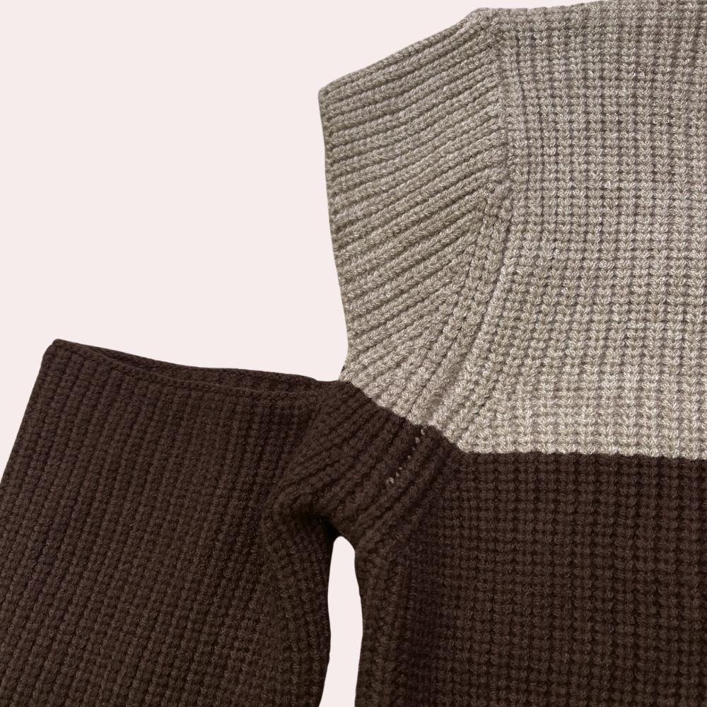 Camille - Pull Chaud Chic Élégance Intemporelle Femme