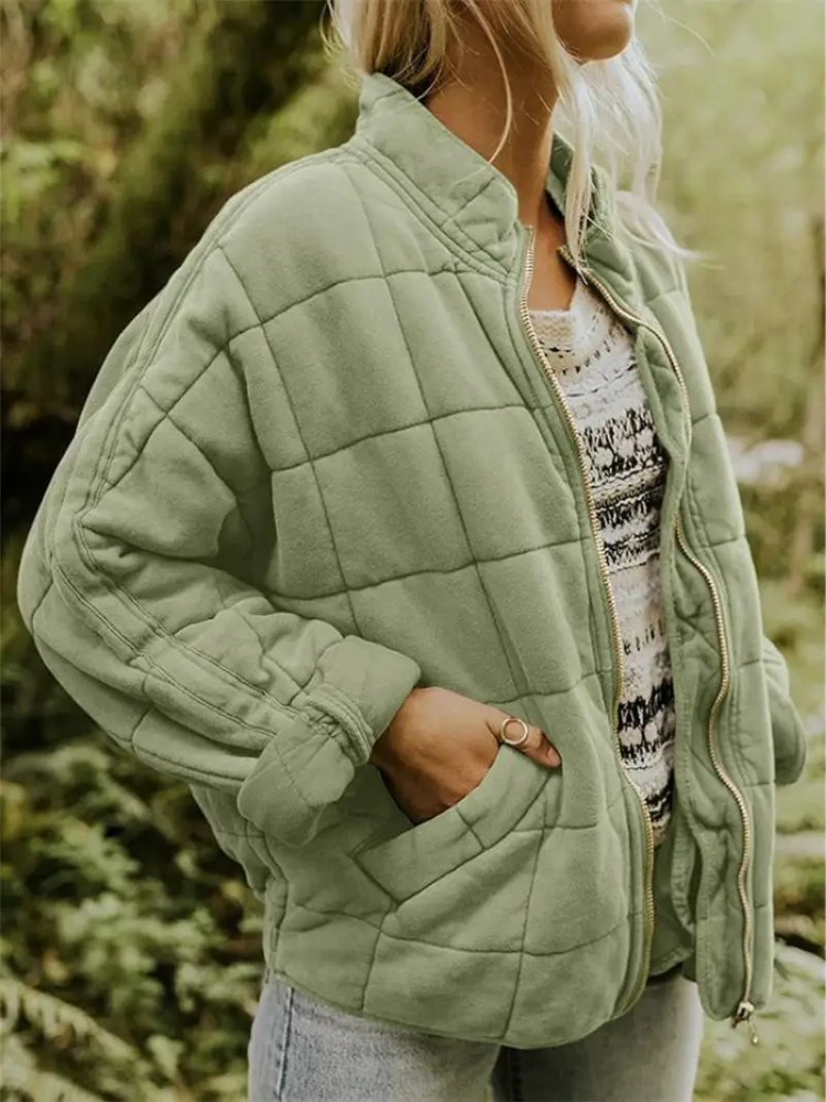 Agnès - Doudoune Élégante Oversize Matelassée