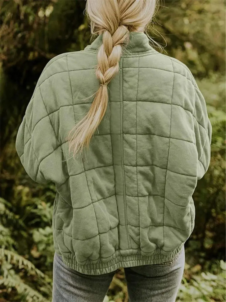Agnès - Doudoune Élégante Oversize Matelassée