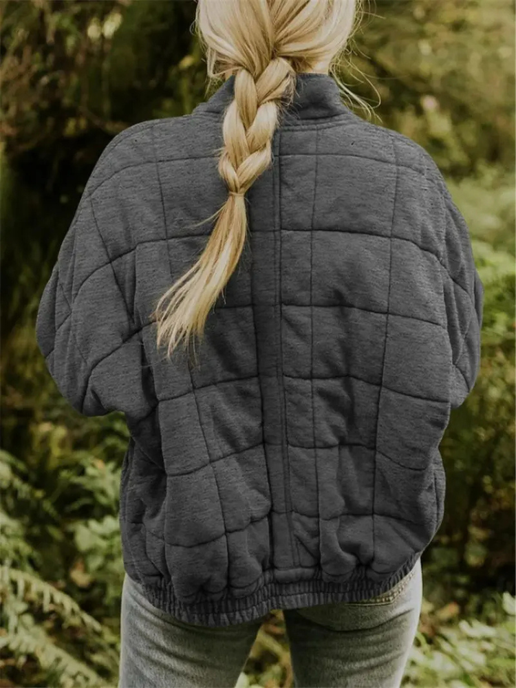Agnès - Doudoune Élégante Oversize Matelassée