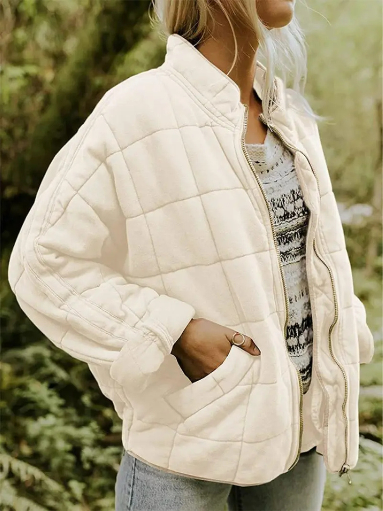 Agnès - Doudoune Élégante Oversize Matelassée