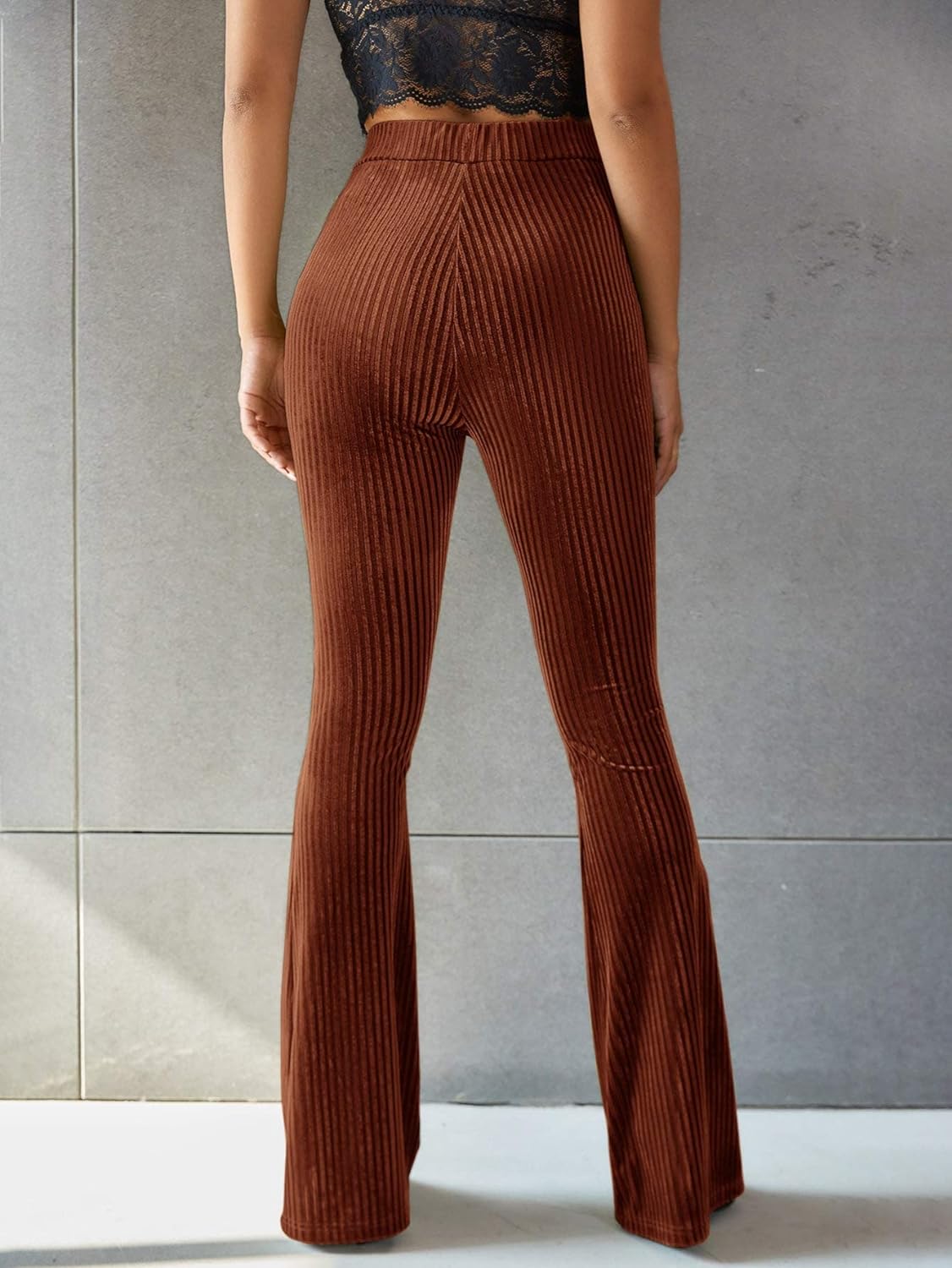 Céline - Pantalon Évasé Velours
