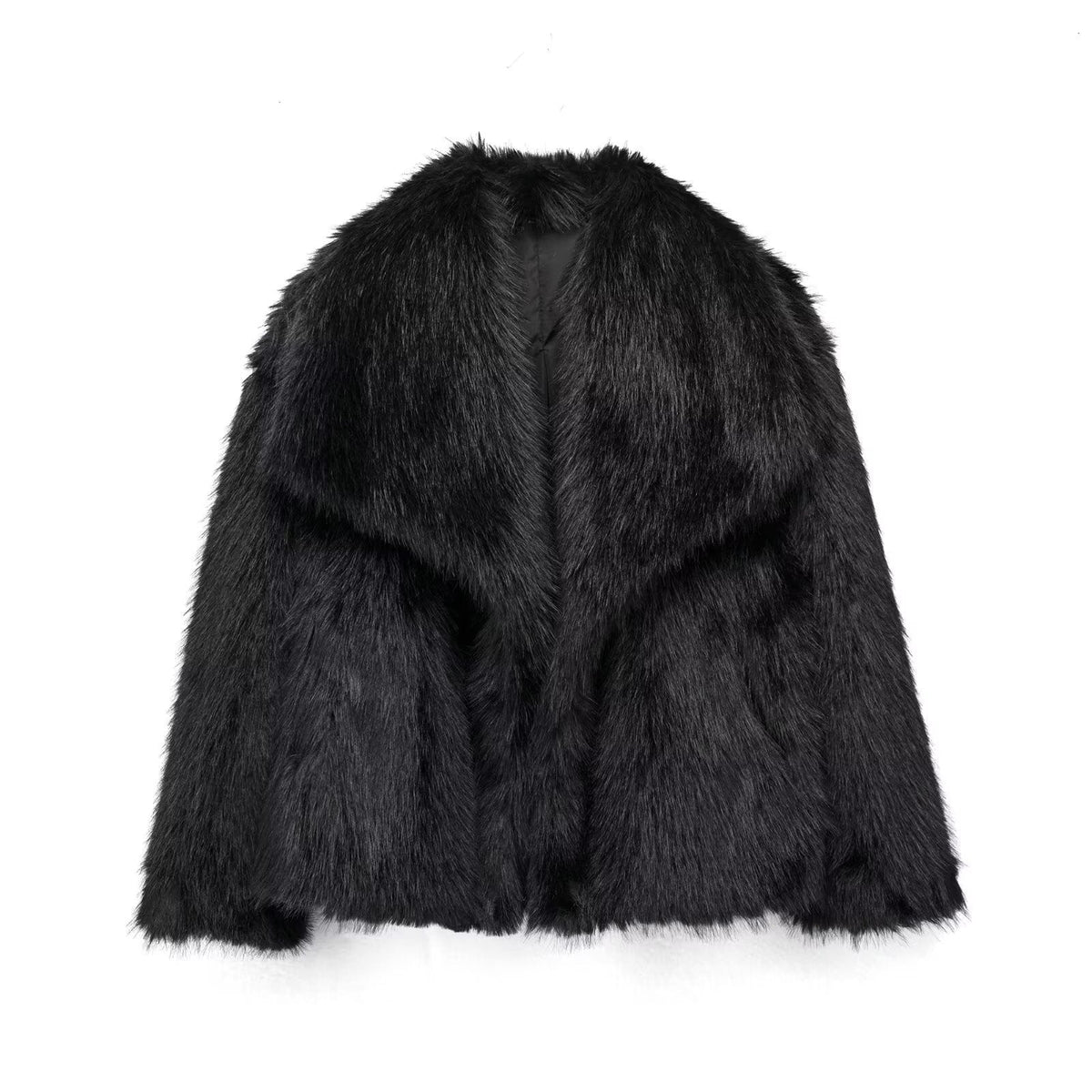Véronique - Manteau Chic Fourrure Court