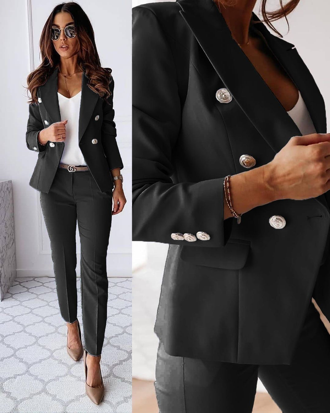 Juliette - Ensemble blazer élégant femme