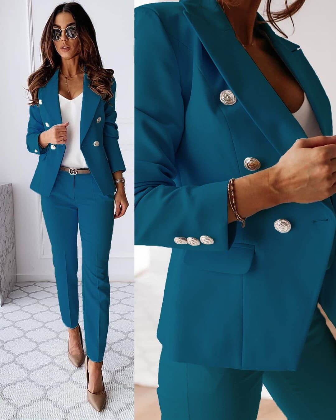 Juliette - Ensemble blazer élégant femme