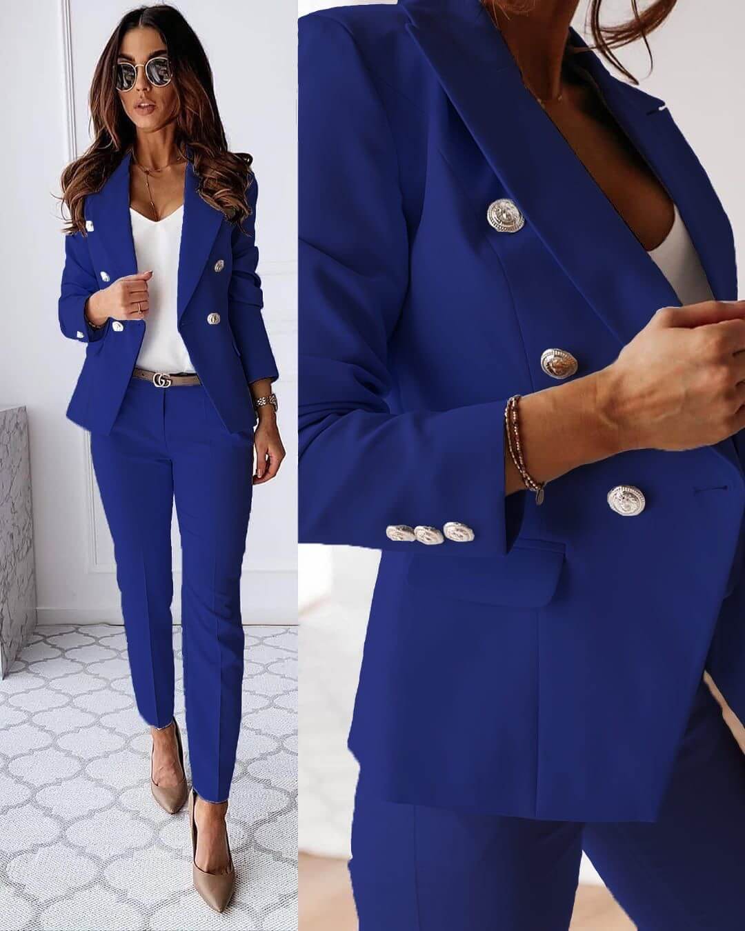 Juliette - Ensemble blazer élégant femme