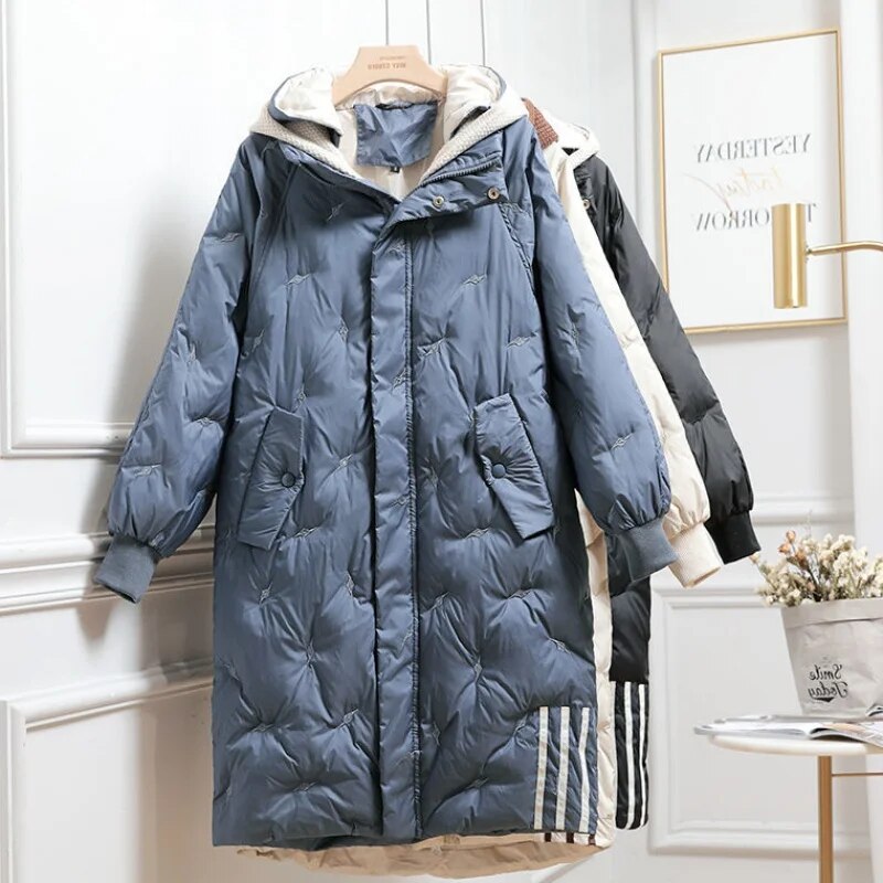 Danielle - Doudoune Chic Longue Oversize