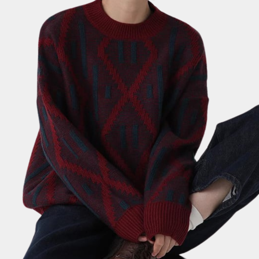 Camille - Pull Cachemire Oversize Maille Moderne Femme