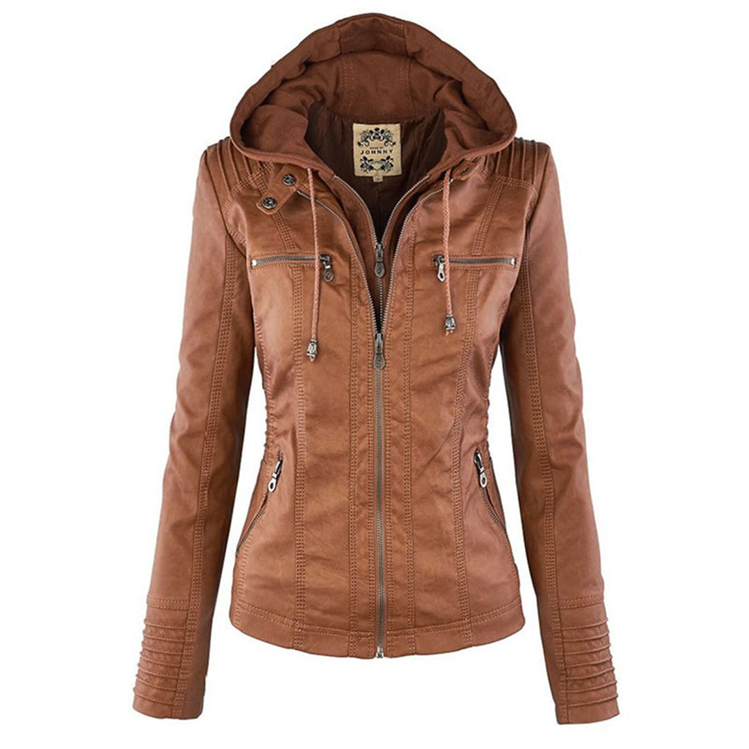Lucie - Manteau Chic Cuir