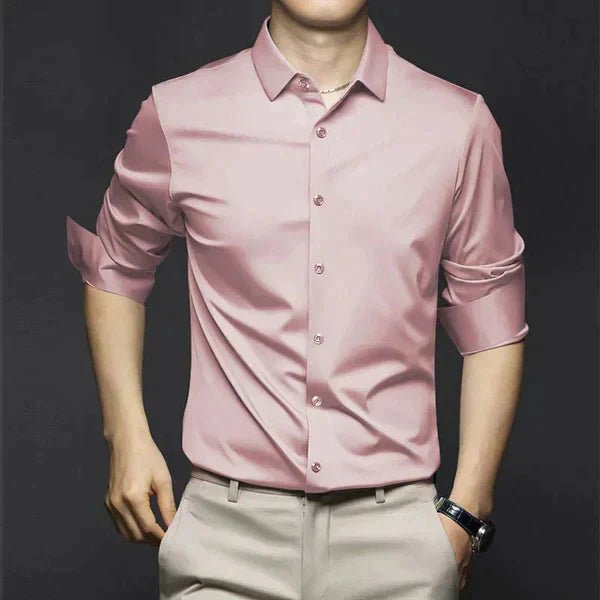Maxime - Chemise Stretch Sans Repassage Slim Fit Homme