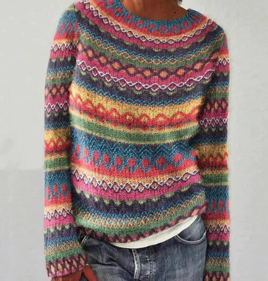 Françoise | Pull Élégant Norvégien Vintage