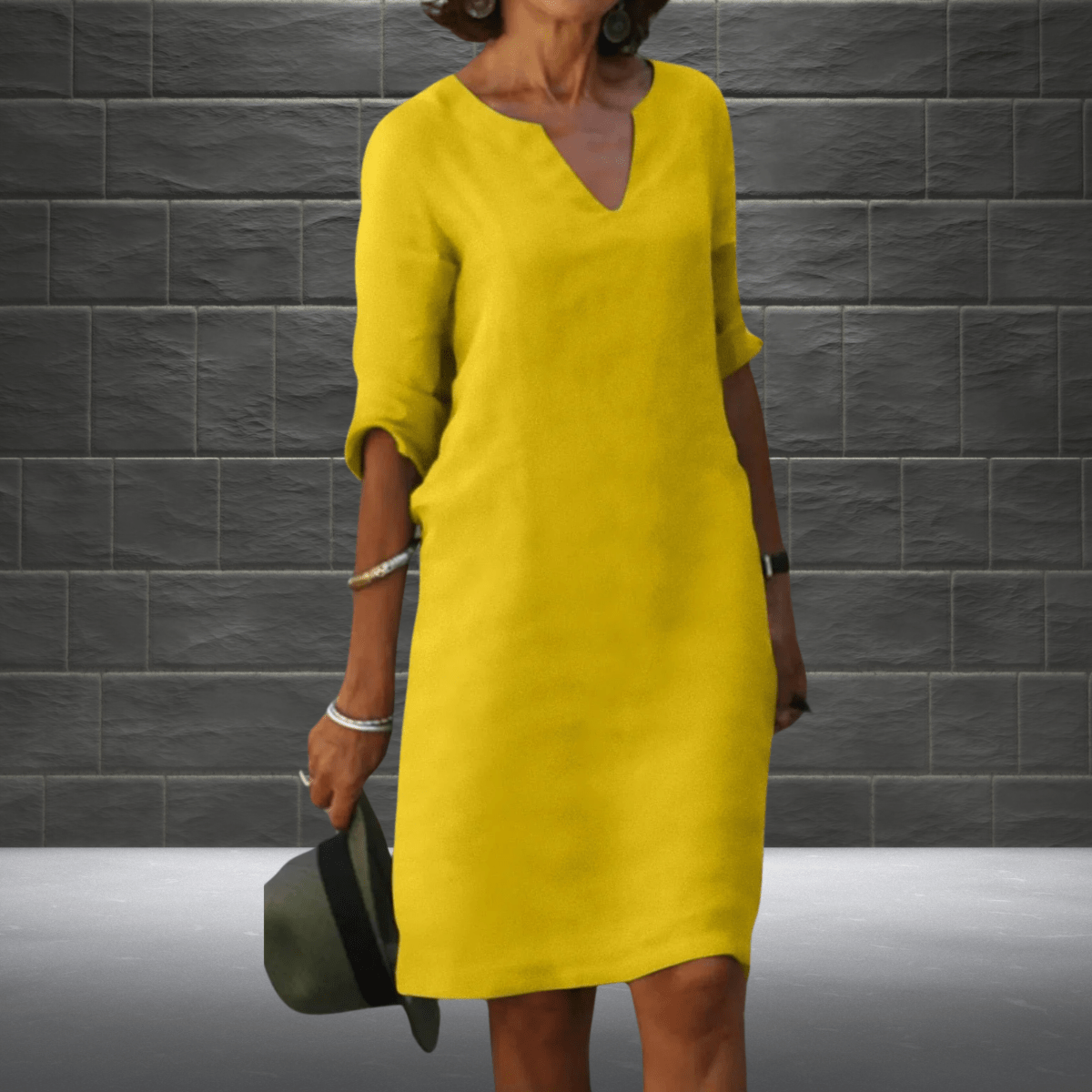Isabelle - Robe Midi Confortable