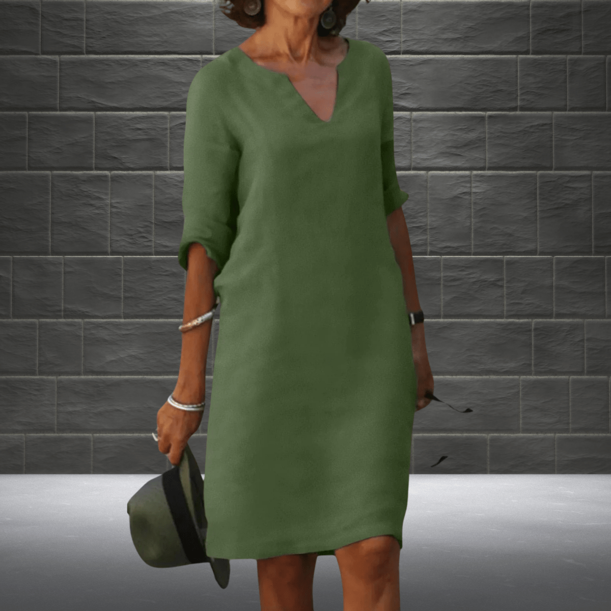 Isabelle - Robe Midi Confortable