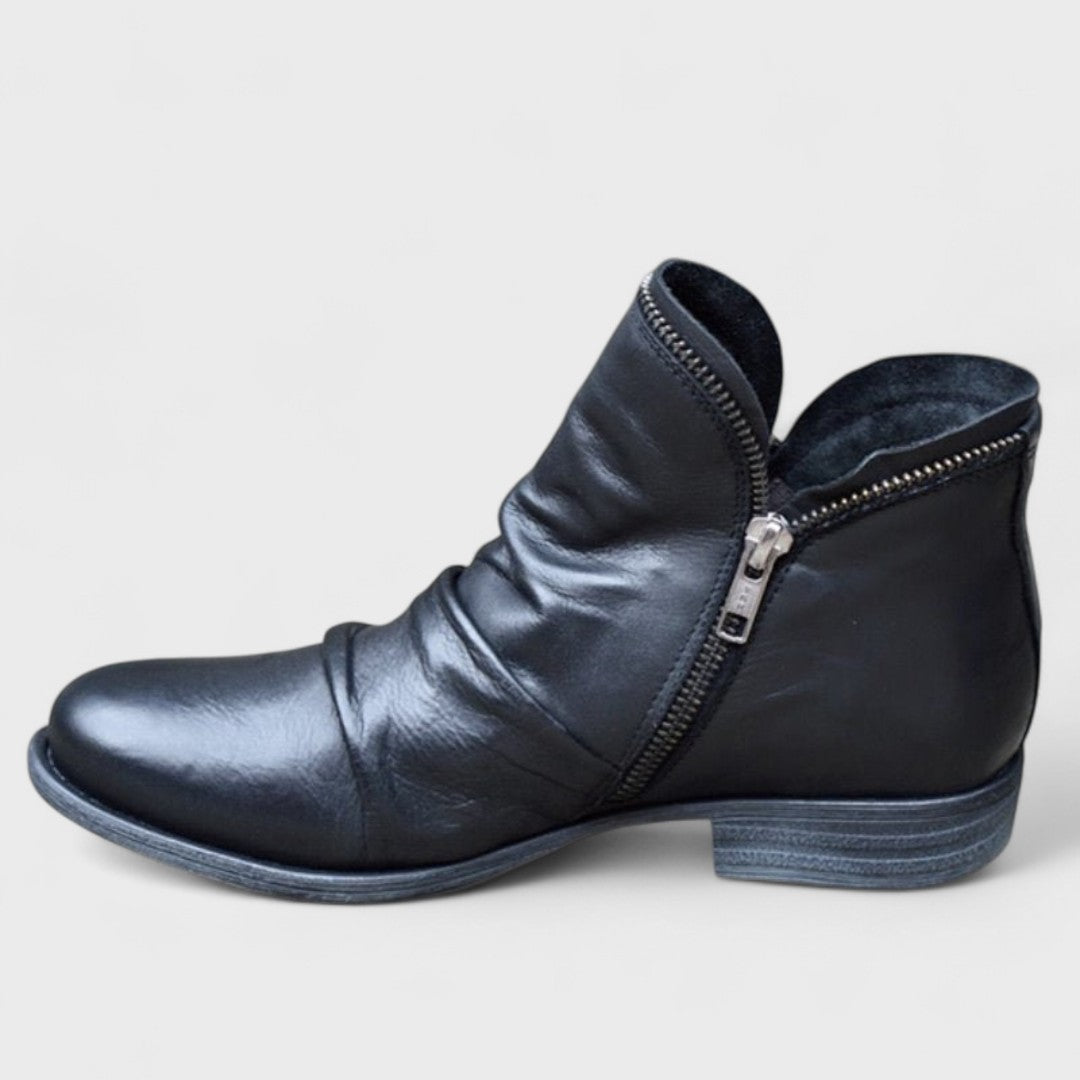 Valérie - Bottines Élégantes Zippées