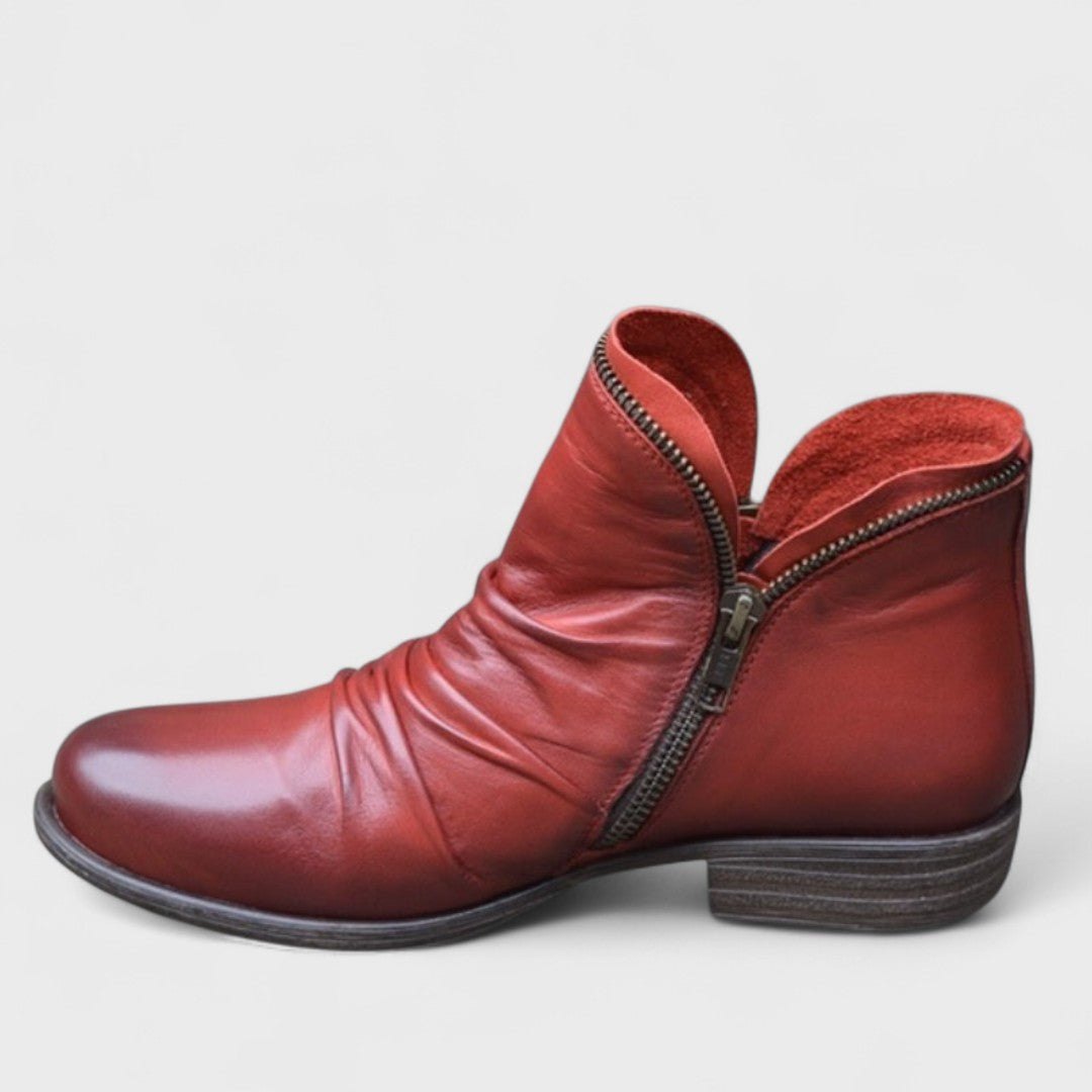 Valérie - Bottines Élégantes Zippées