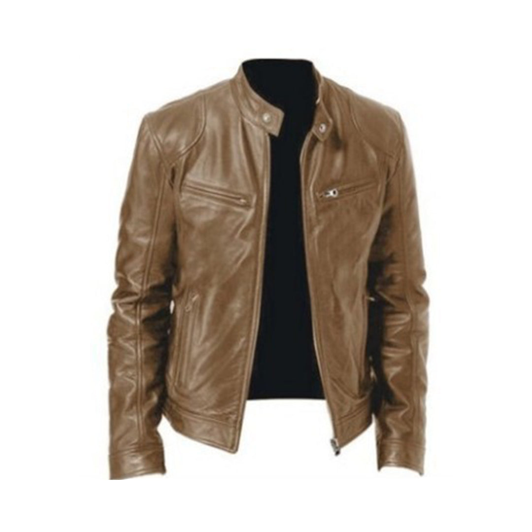 Georges - Manteau en cuir Homme