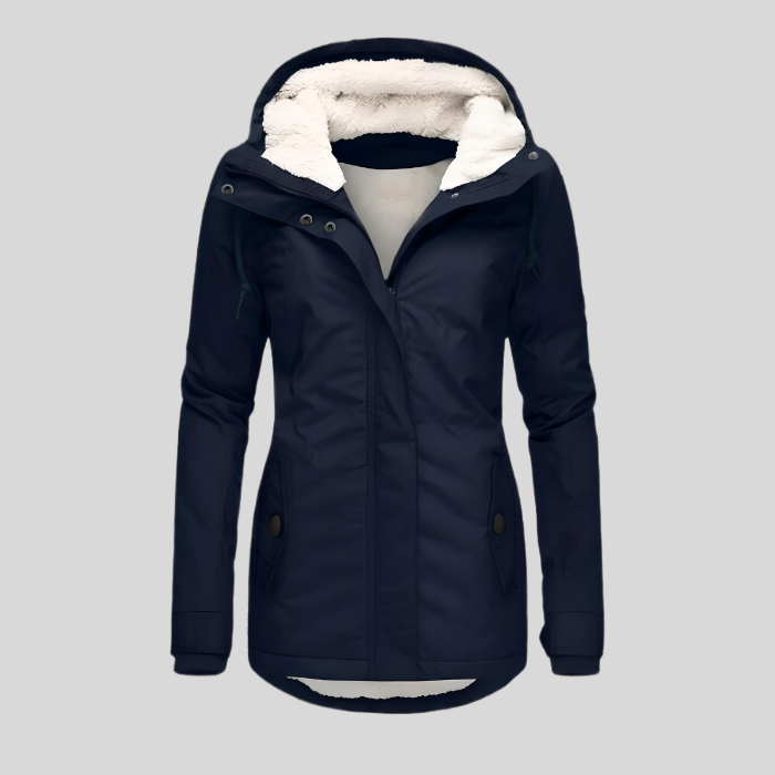 Marie | Parka Élégante Fourrée Longue