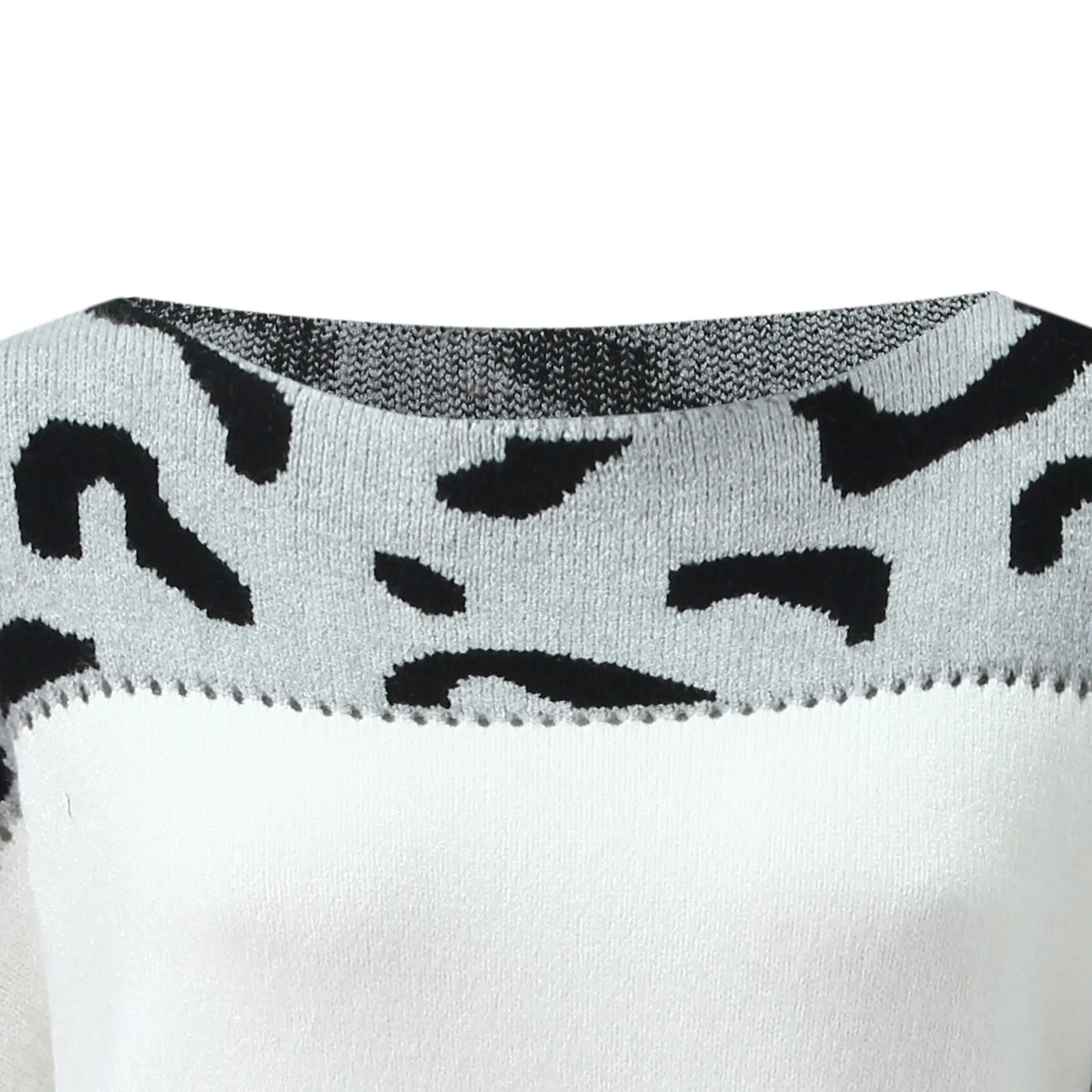 Margaux – Pull En Maille Avec Imprimé Léopard, Chic Et Tendance